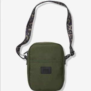 PINK Camo Taffeta Crossbody